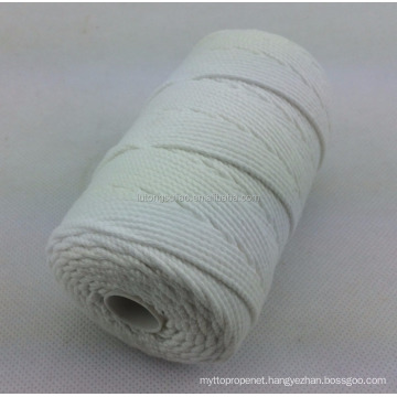 white polyester yarn twine, fishing twine 10s/24 1/2 lb spool